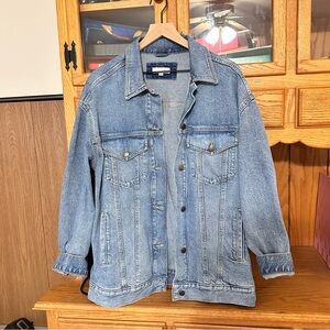 Oversized Denim Trucker Jacket